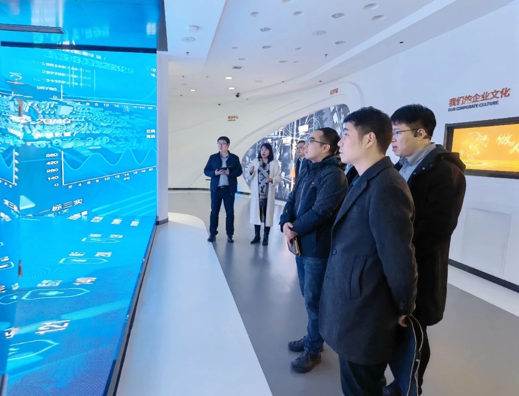 渤海钻探第一固井公司、第一录井公司领导一行莅临捷瑞数字,共探数字孪生井场建设