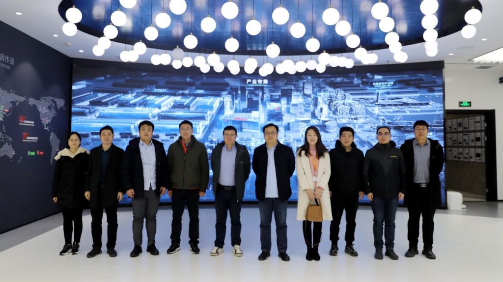 渤海钻探第一固井公司、第一录井公司领导一行莅临捷瑞数字,共探数字孪生井场建设